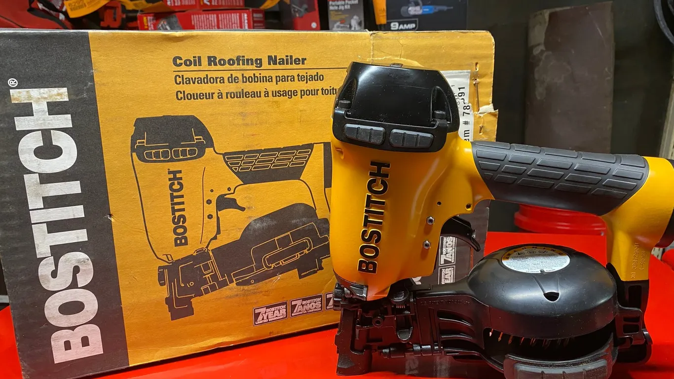 Bostitch Pneumatic Coil Roofing Nailer