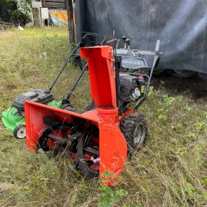 Ariens Snow Blower and Easy Mulch Lawn Mower