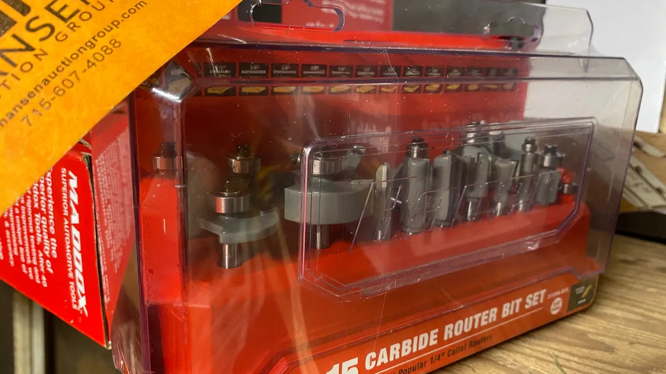 Bauer Router Bit Set