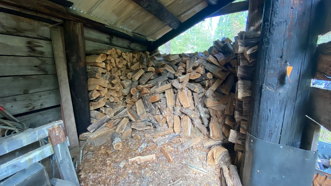 Large Assortment of Split Firewood