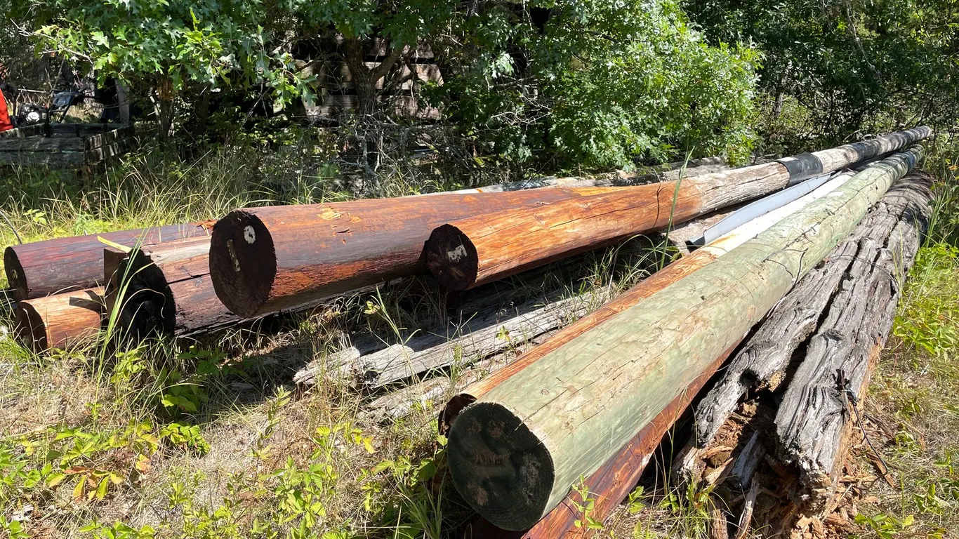 Assortment of Telephone Poles