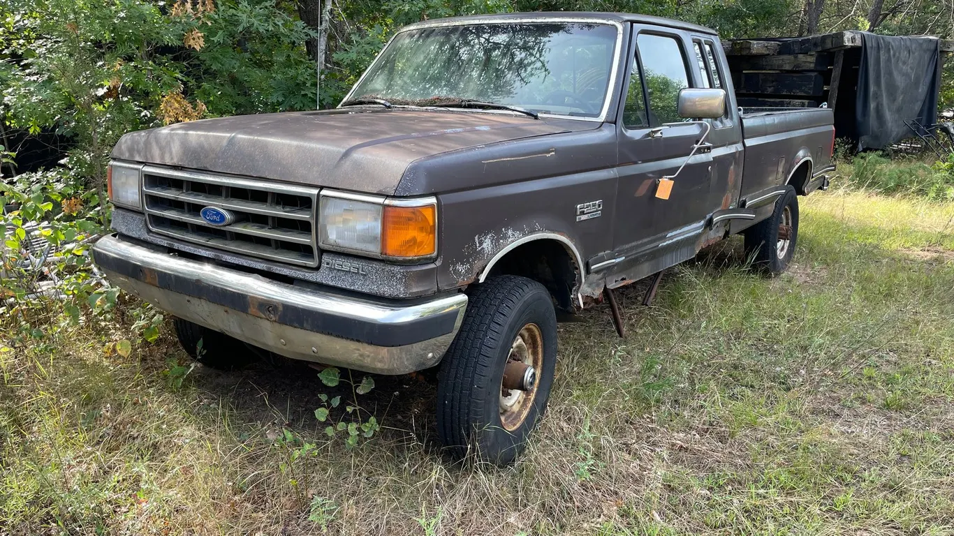1991 Ford F250 XLT Extended Cab Pickup Truck (No Title)