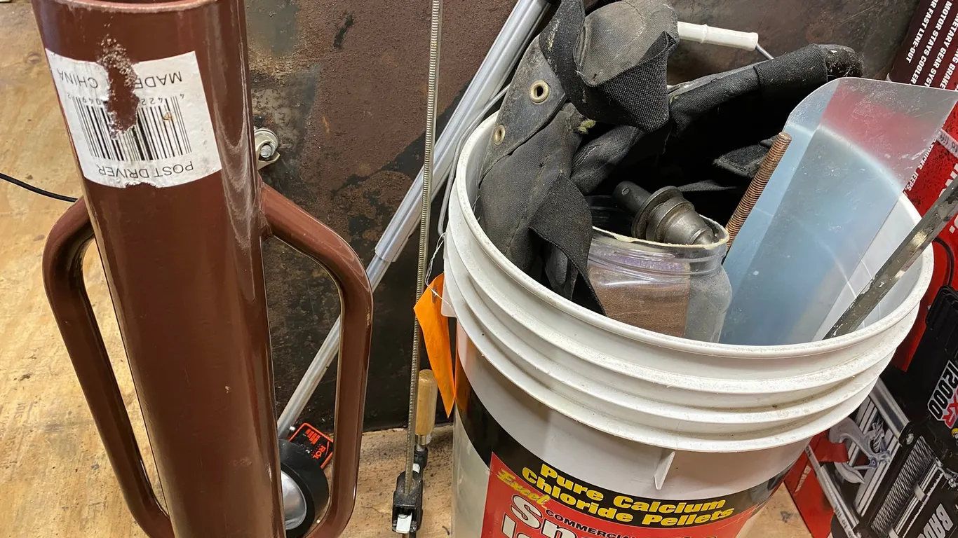 Fence Post Pounder & Masonry Supplies