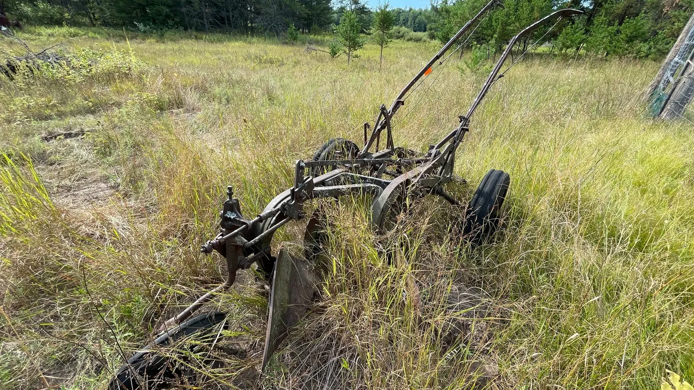 Vintage Two Bottom Plow