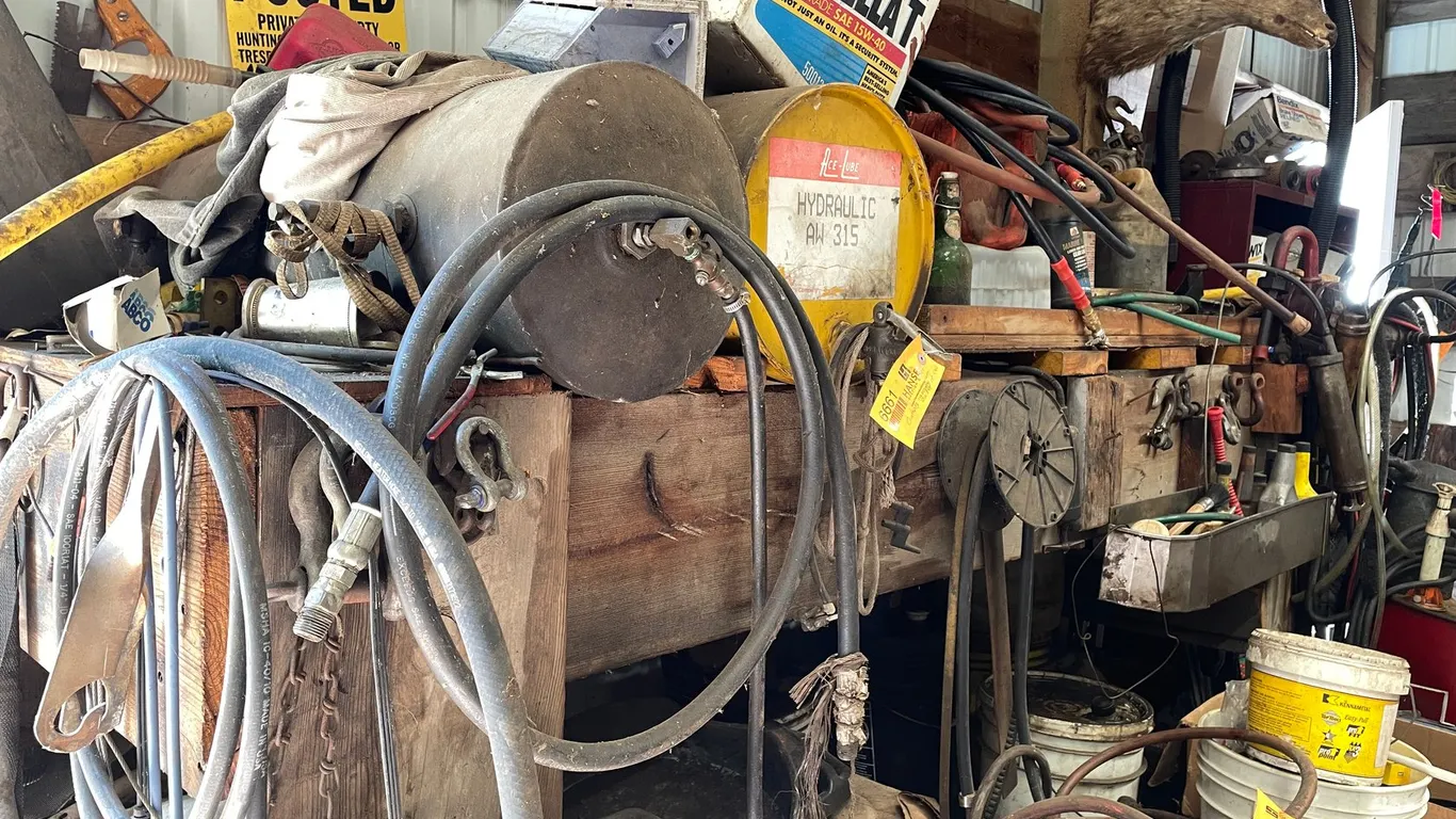 Large Assortment of Shop Fluids