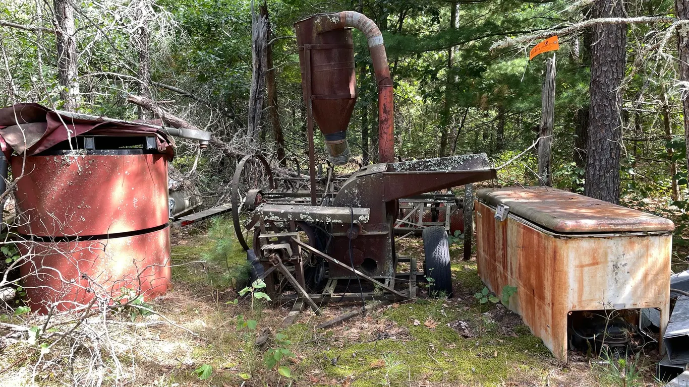 Vintage Farm Implements, Aluminum Boat & More