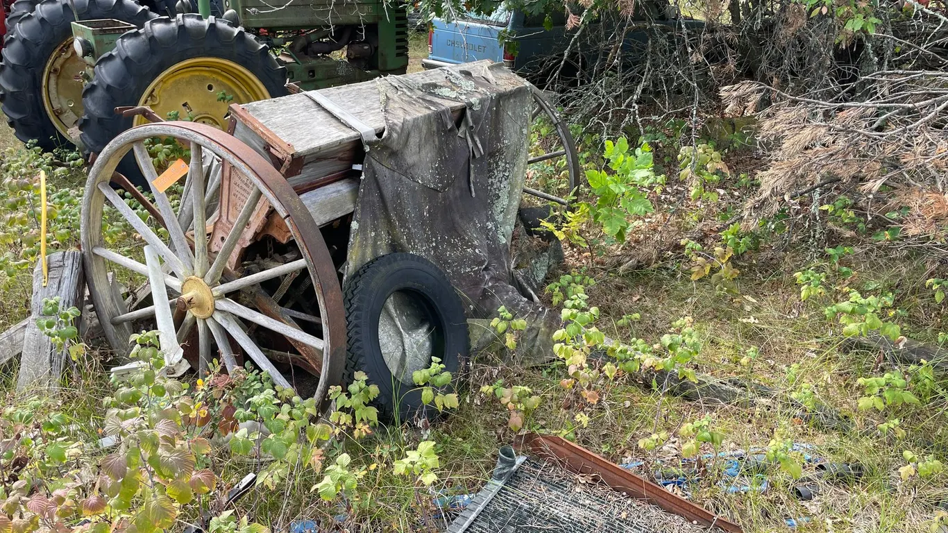 Vintage American Seeding Machine Drill