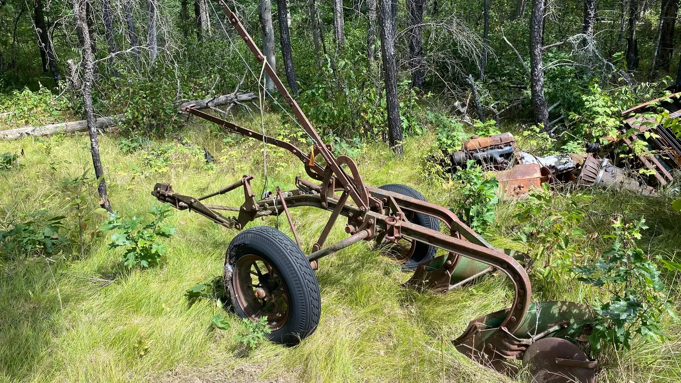 Vintage 2-Bottom Plow
