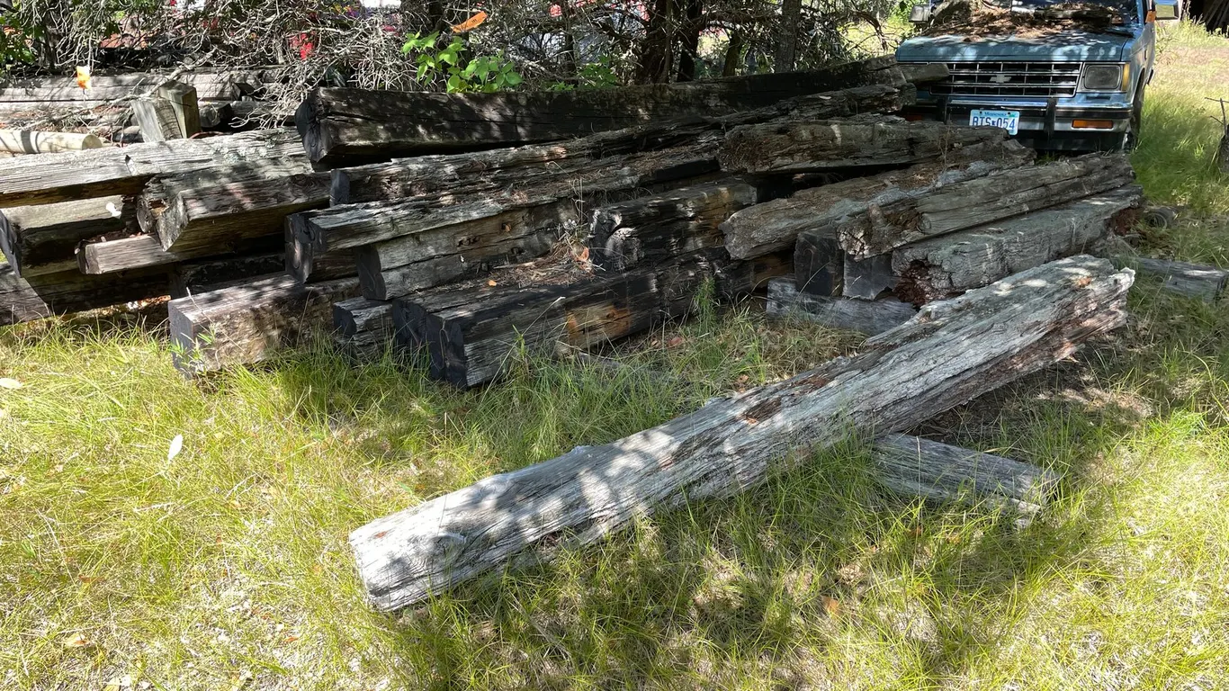 Assortment of Railroad Ties