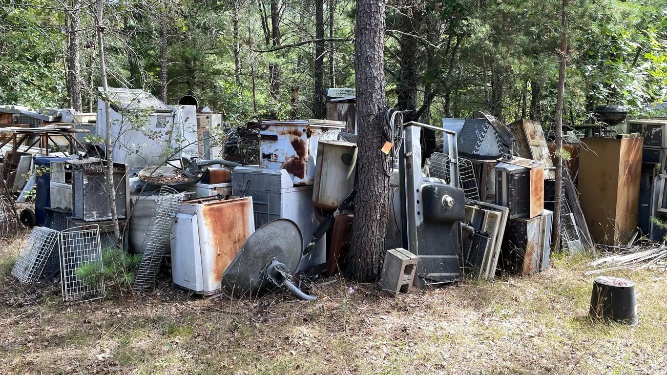 Large Lot of Scrap Appliances
