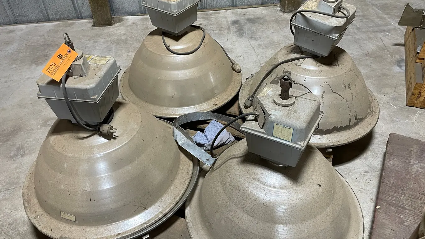 (6) General Electric Ceiling Lights