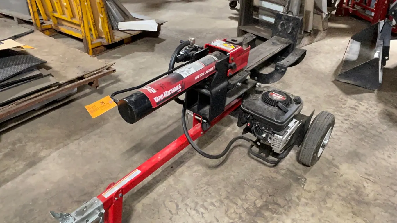 Yard Machine 20 Ton Horizontal Log Splitter
