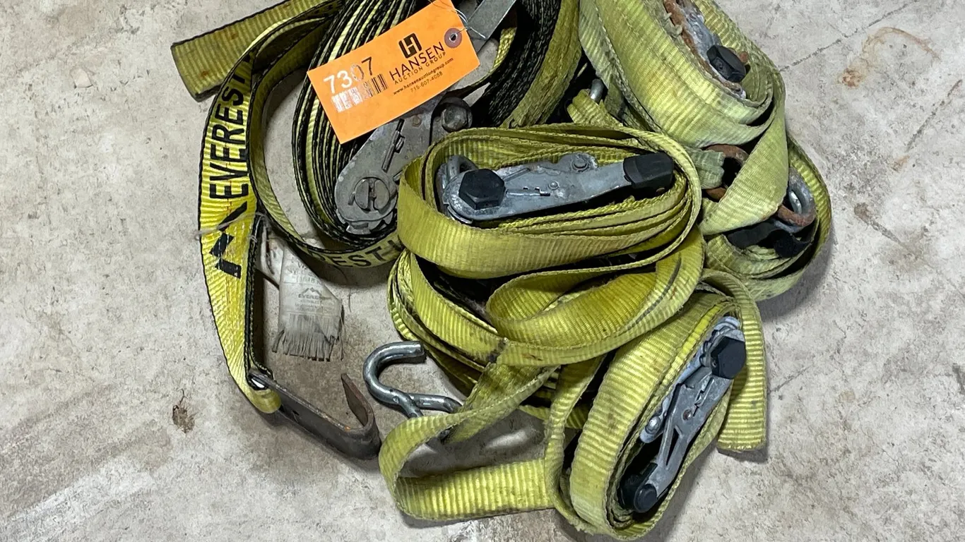 Assortment of Ratchet Straps