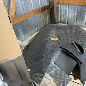 Assortment of Rubber Floor Matting Black Armour