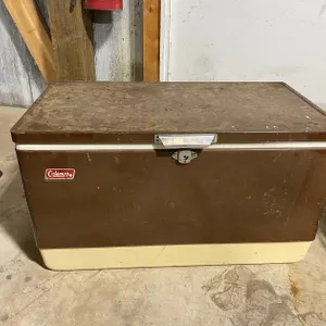 Coleman Steel Cooler