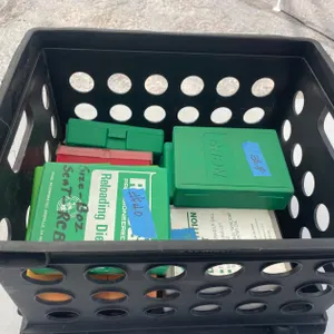 Crate of Reloading Dies