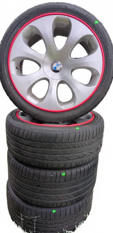 4 BMW 650 19" Alloy Wheels with Bridgestone Potenza RE050A 215/35R19 96W Tires
