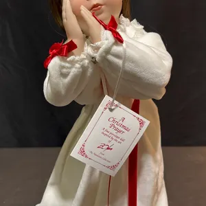 Hamilton Collection A Christmas Prayer Porcelain Doll with Box