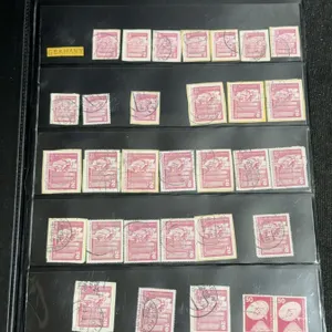 Album of 786 Mixed Germany and Canada Postage Stamps