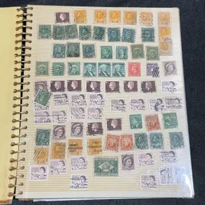 Album of 792 Canadian Postage Stamps Assorted Eras and Designs