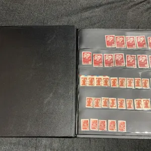 658 Assorted European Postage Stamps in Album