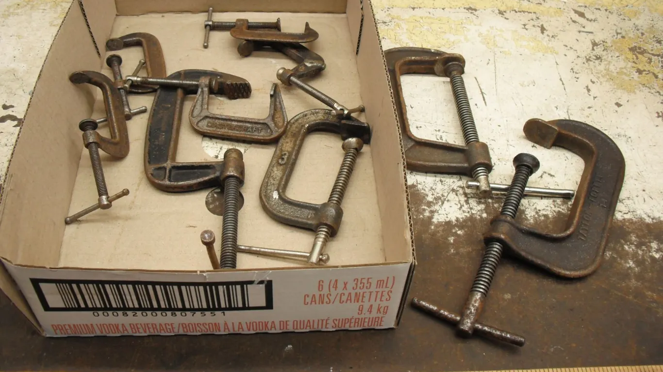 9 c-clamps