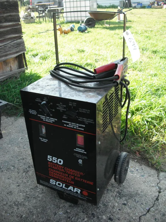 Solar 550 battery charger/starter/tester