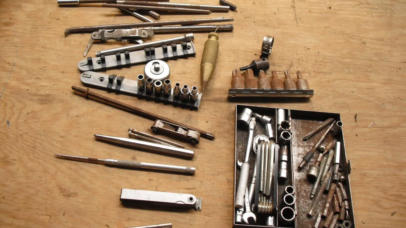 screwdriver bits & other tools