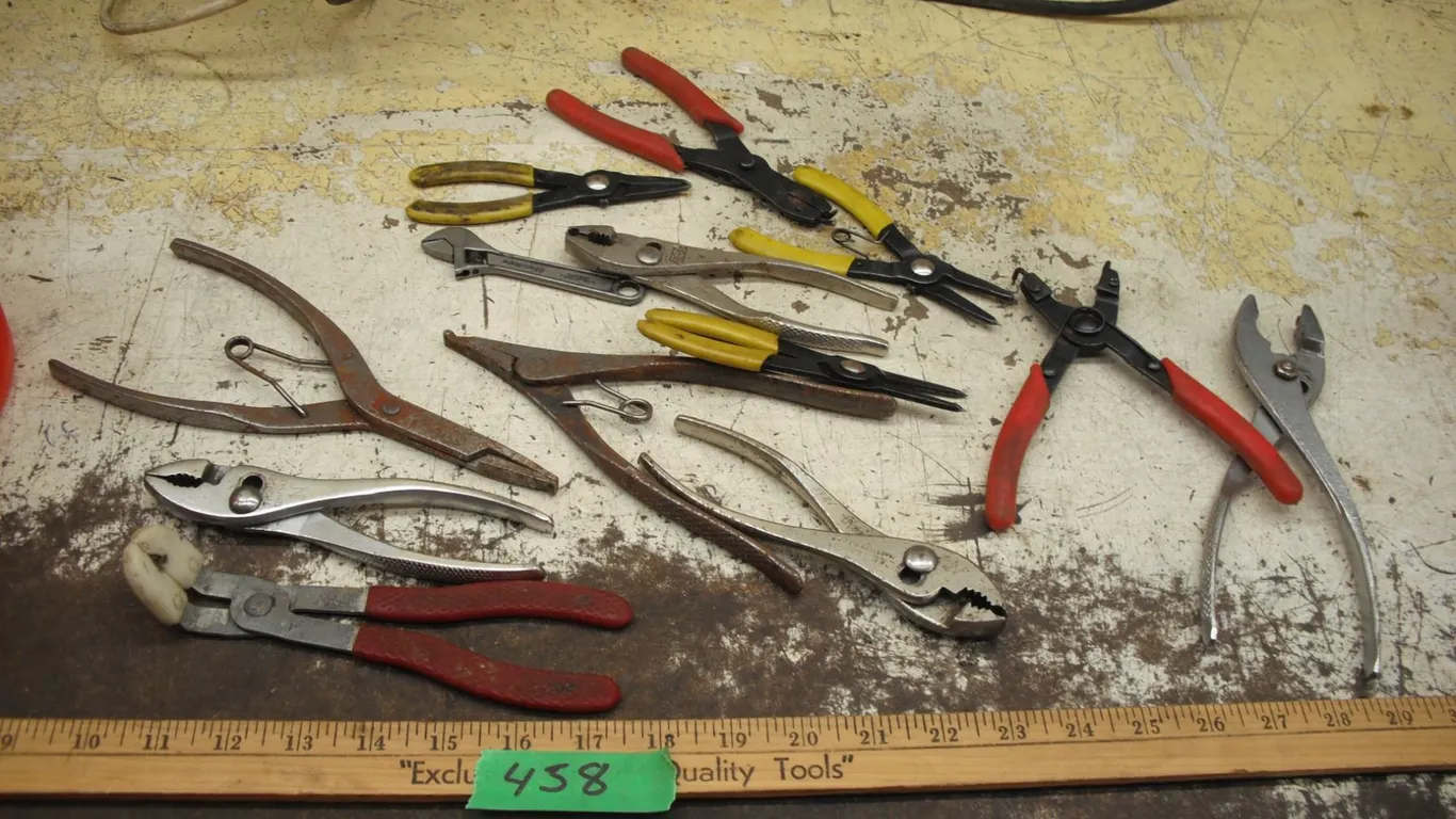 assorted pliers
