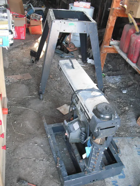 Craftsman radial saw with stand