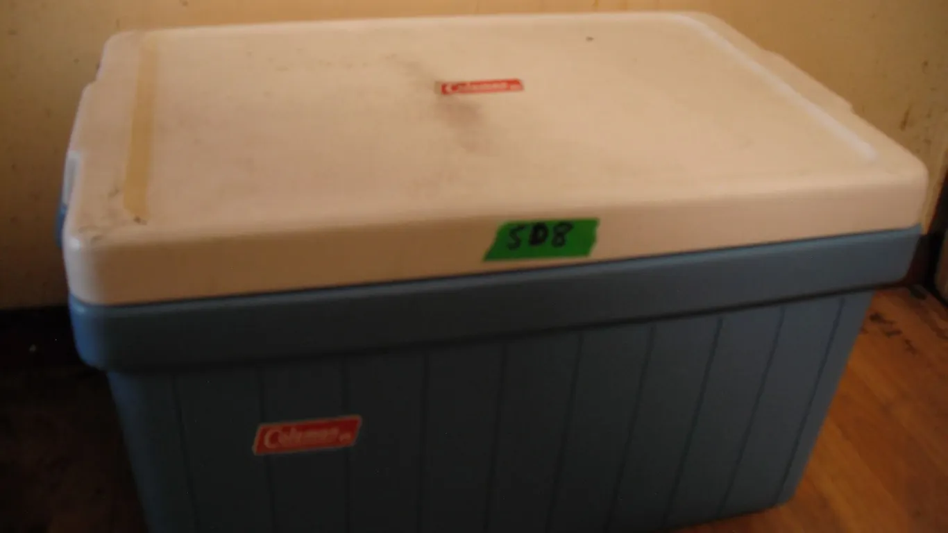 2 Coleman coolers