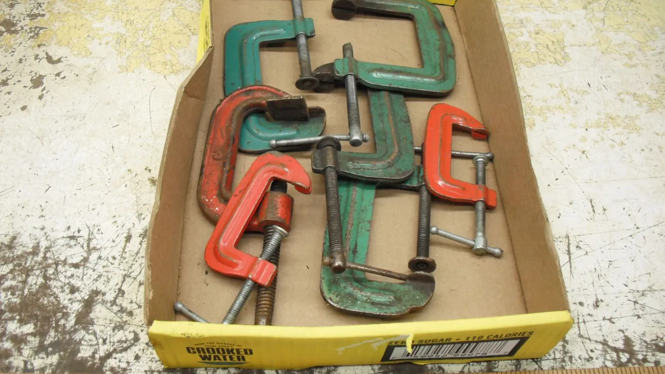 7 c-clamps