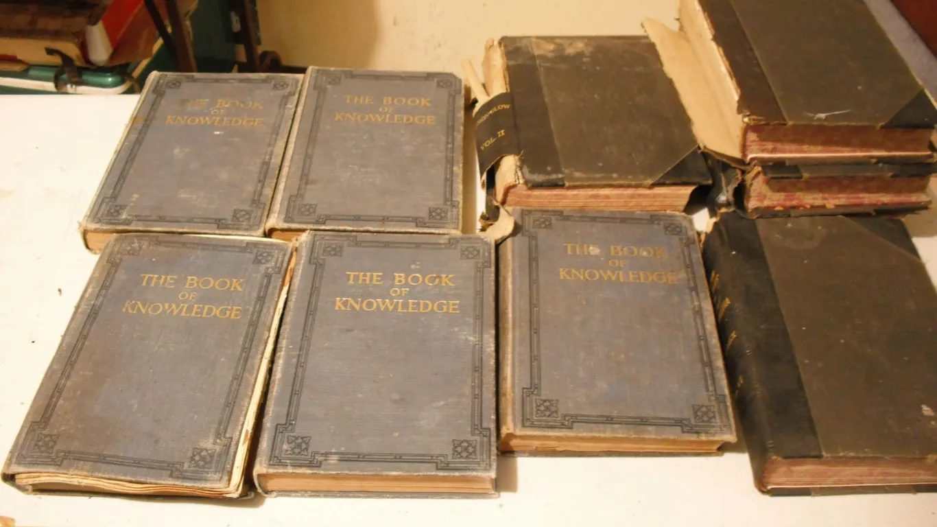The Book of Knowledge encyclopedia set