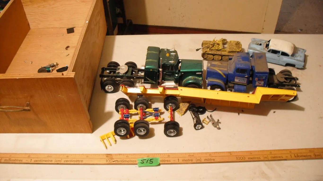 model trucks and toys