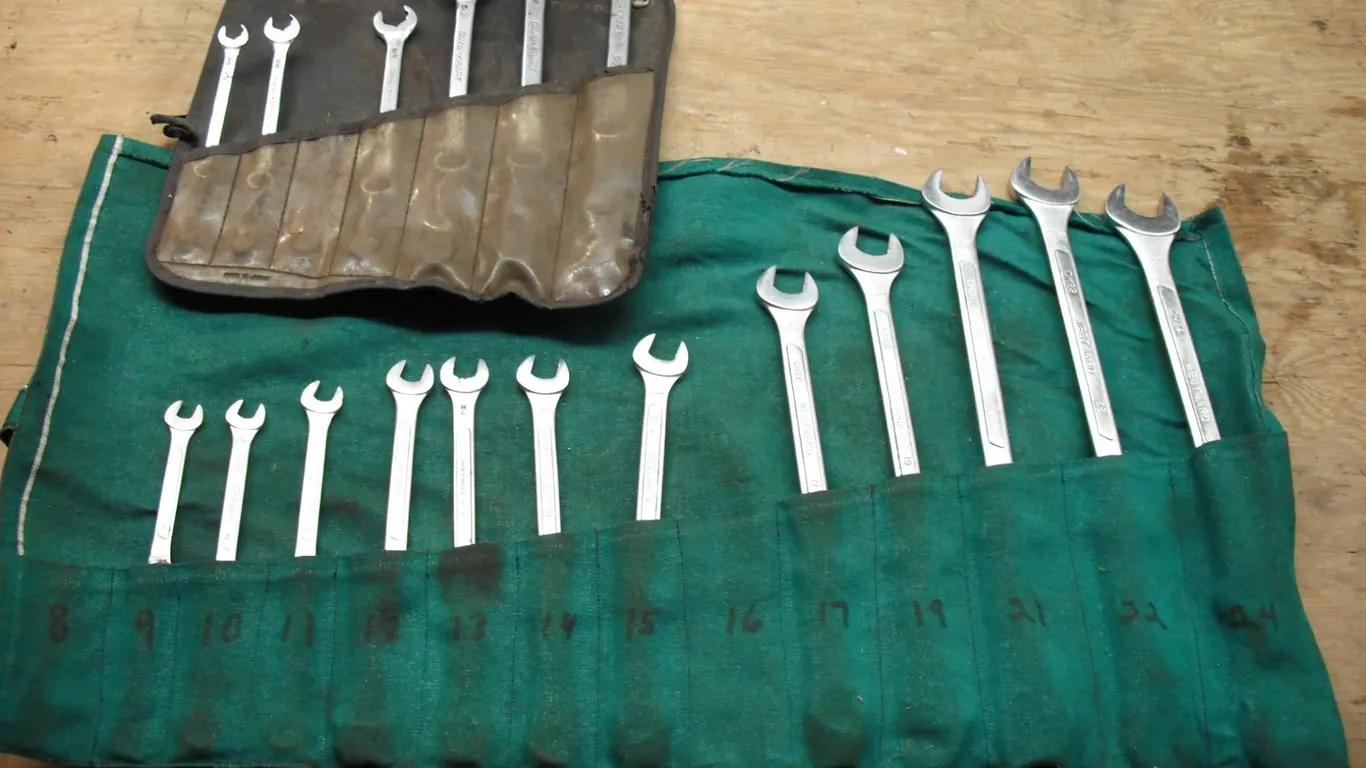 lot of wrenches