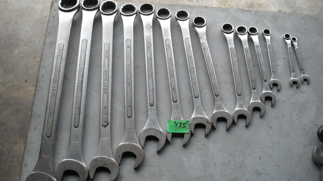 wrenches - 5/16" to 1-1/4"