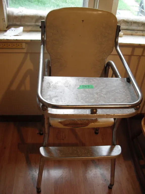 vintage "doll" highchair