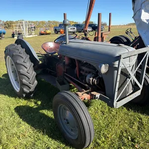 Ford 9N tractor with two speed aux. transmission, 12 volt conversion with electronic ignition.