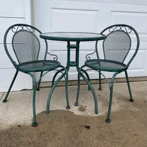 Metal Bistro set