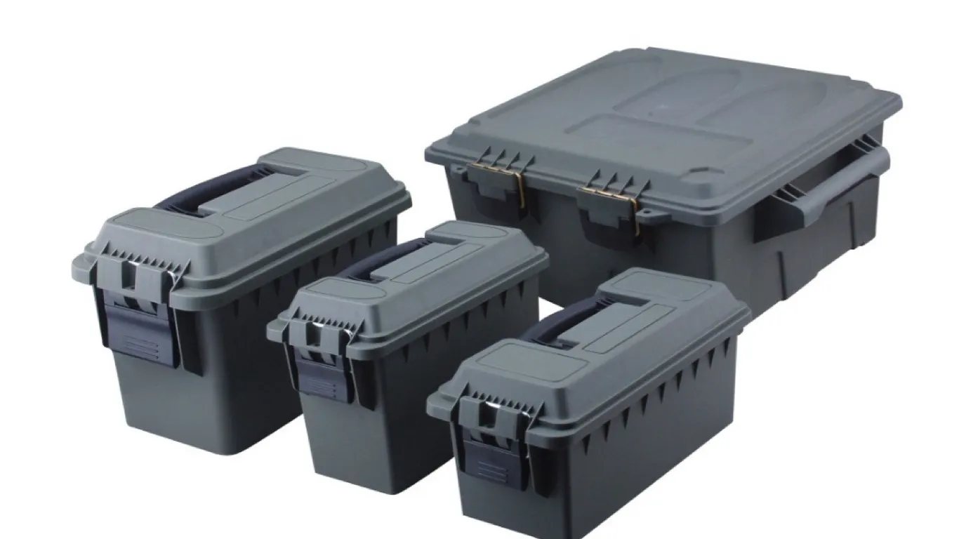 NEW 4 Pc Ammo Box Set (GST 5% & PST 7% charged)