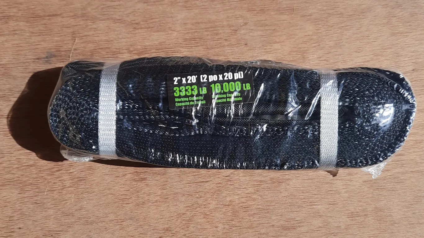 NEW Tow Strap 2" x 20' (GST 5% & PST 7% charged)
