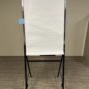 metal folding whiteboard easel, 26” wide, 66” height when open