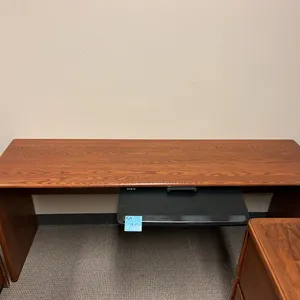 office desk 72”x20”x29”, keyboard tray