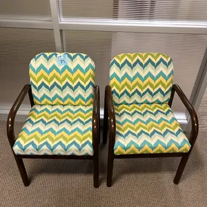2 office armchairs