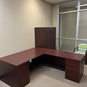 L-shaped office desk 72”x84”