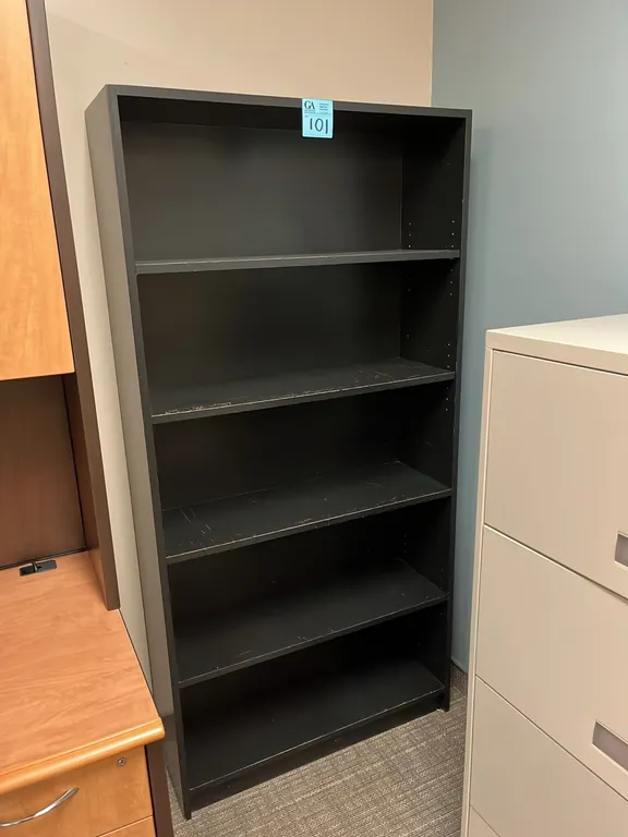 5-shelf Bookcase 36”x12”x72”
