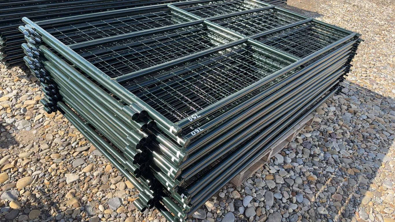 15 - Super Duty Magnum Mesh Sheep Panels, 1 1/4'' Tubing, Approx. 7' x 4'3'' ( 15x Bid Price ) *Unreserved*