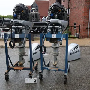 (2) Honda 250HP Outboard Engines