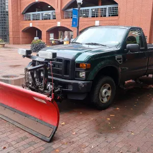 2008 Ford F-250 Super Duty Pickup Truck with Plow