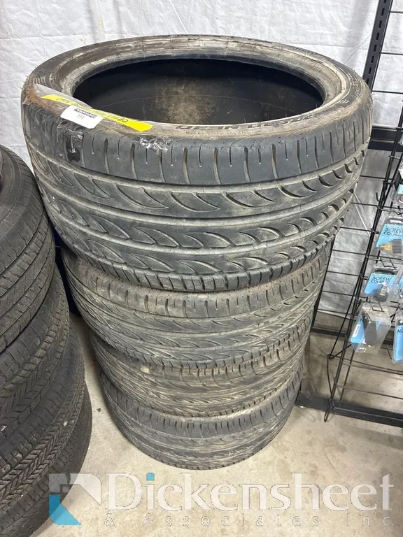 PIRELLI PZERO NERO TIRES - QTY (4)